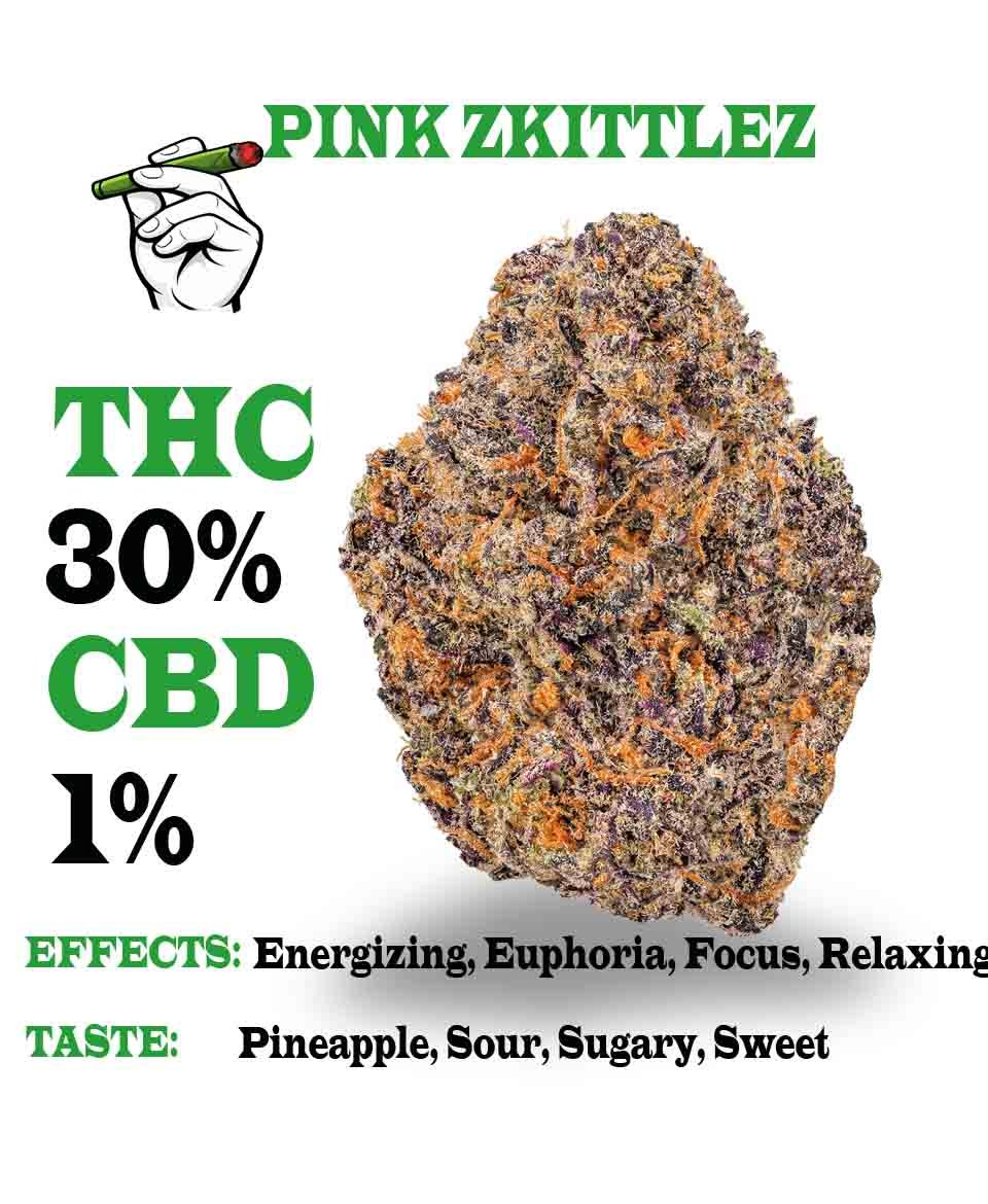 Pink Zkittlez strain