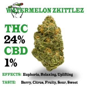 Watermelon Zkittlez strain